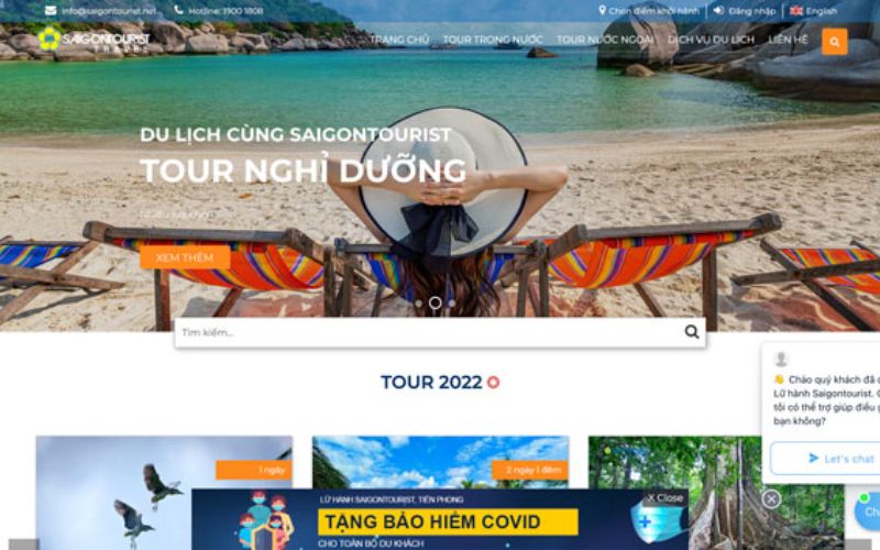 Website hỗ trợ tăng cường độ nhận diện thương hiệu